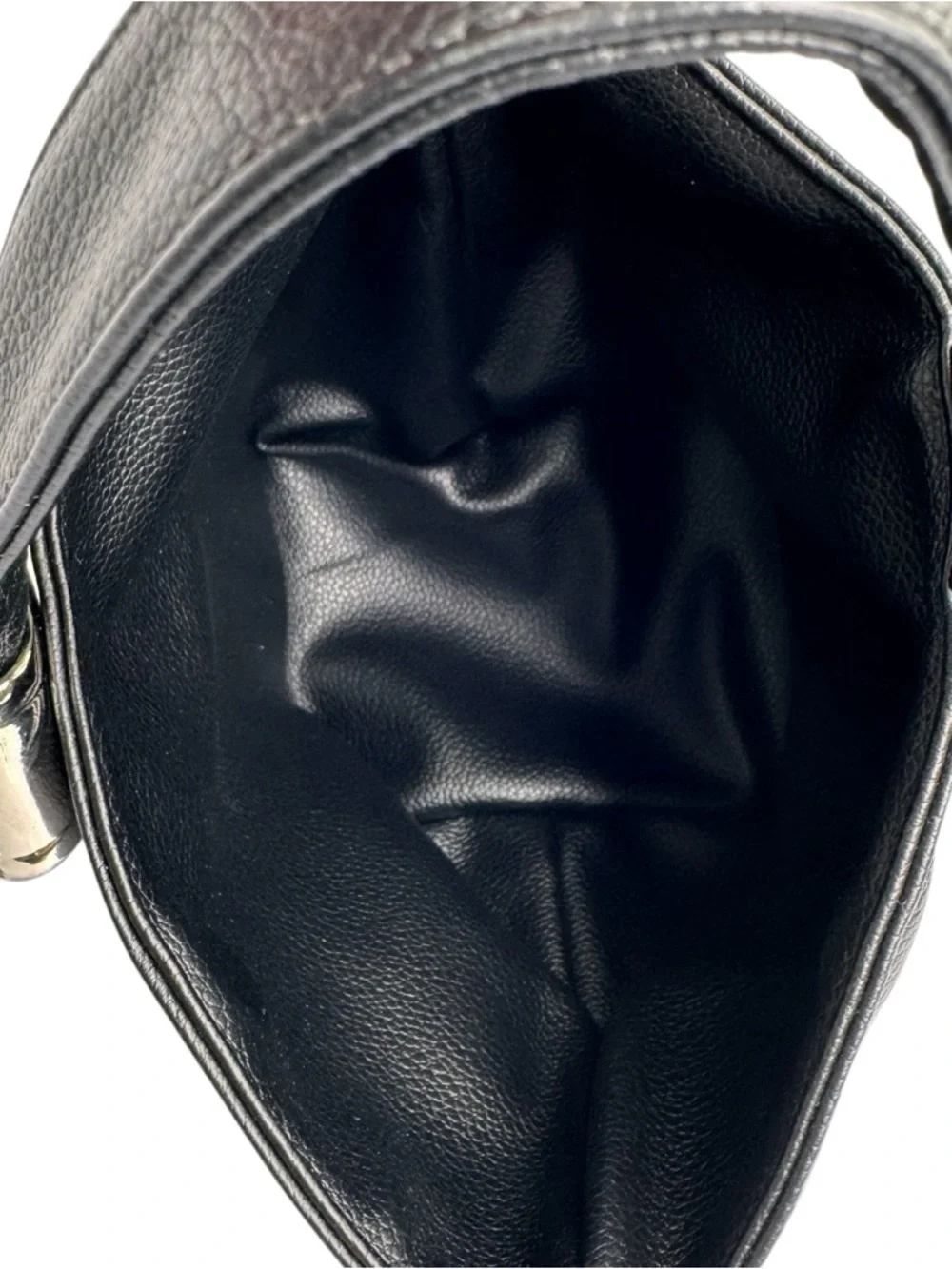 MERIT x Brandon Maxwell Signature Bag Black Sculptural Wrist Bag